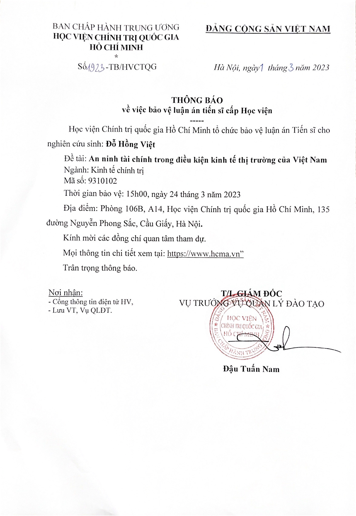TB Đỗ Hồng Việt