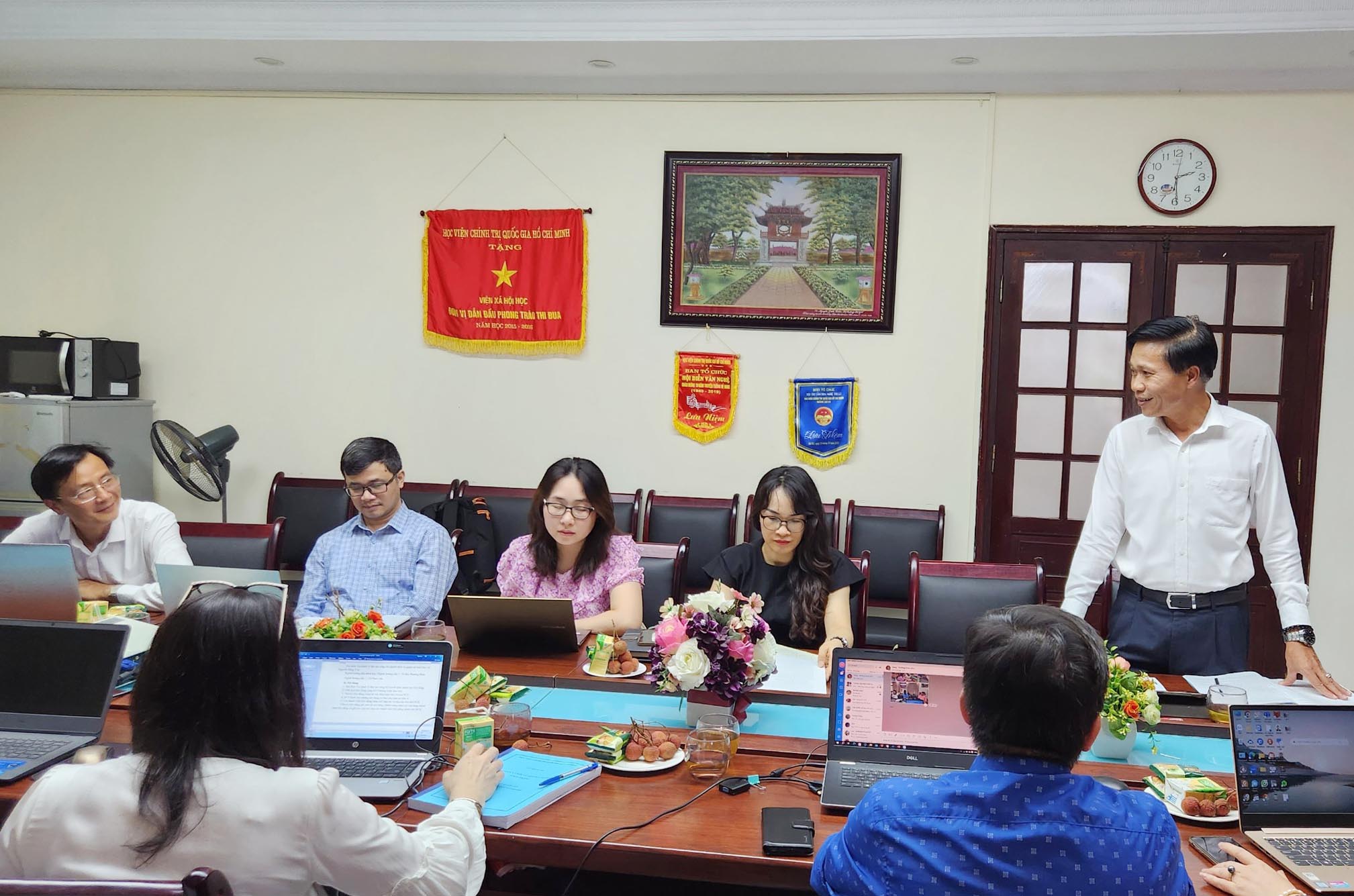 1.PGS,TS Hoàng Phúc Lâm phát biểu chào mừng Hội thảo